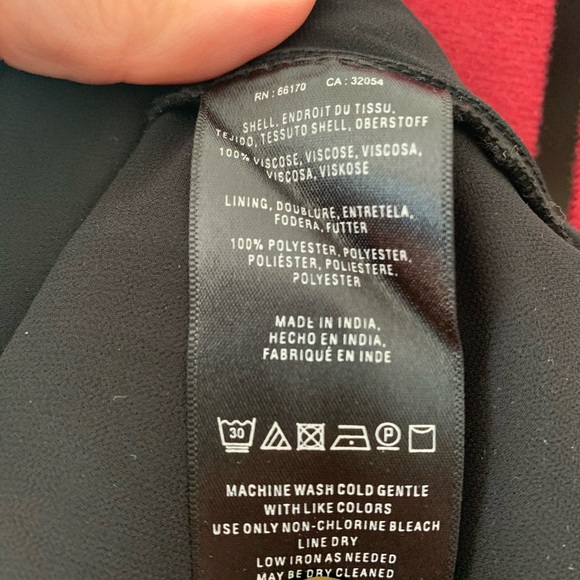 ANTHROPOLOGIE BLACK with GOLD BLOUSE - Picture 5 of 8